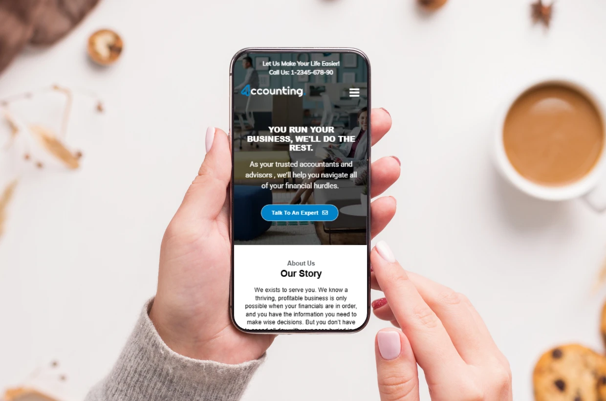 Free Broker WordPress Template