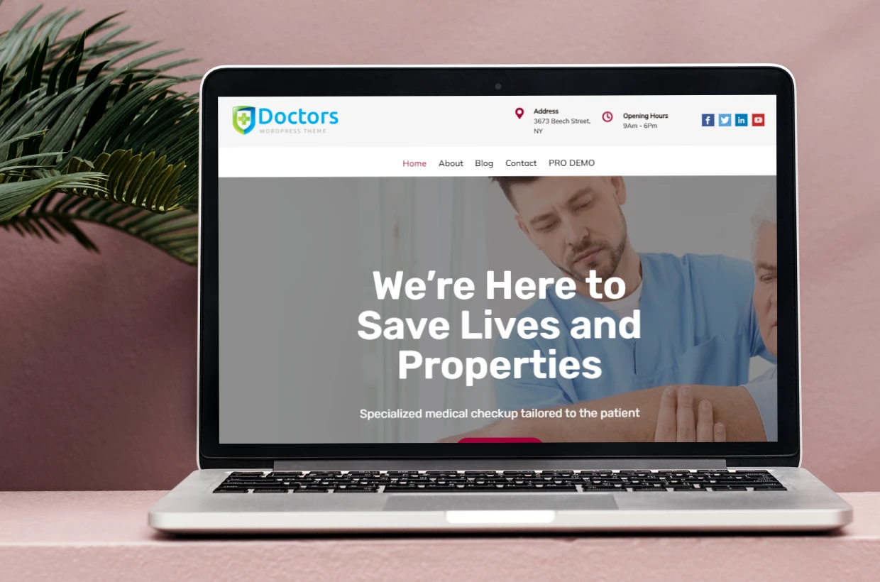 Free Medical WordPress Theme