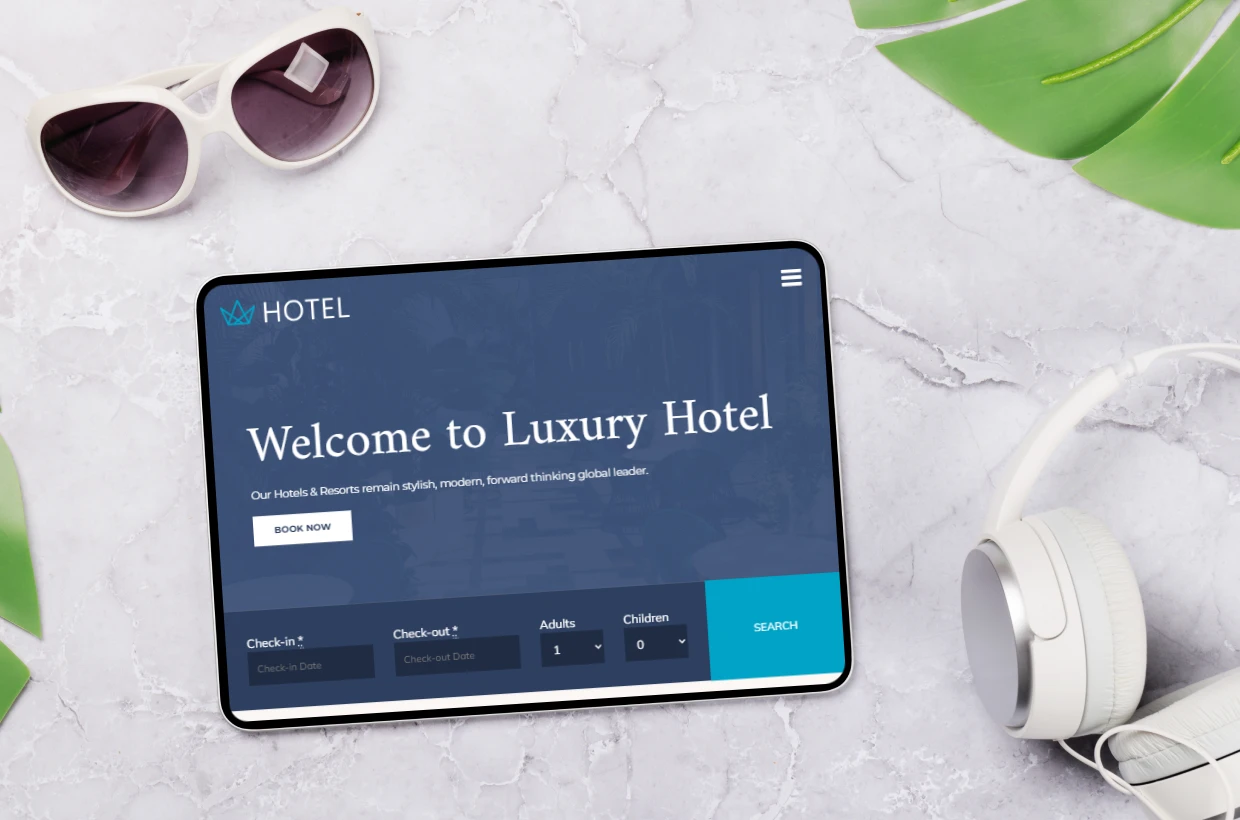 Free Booking WordPress Template