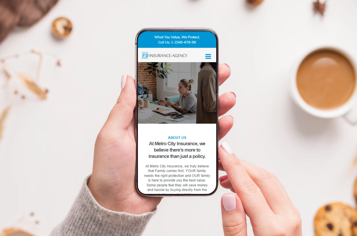 Free Auto Insurance WordPress Template