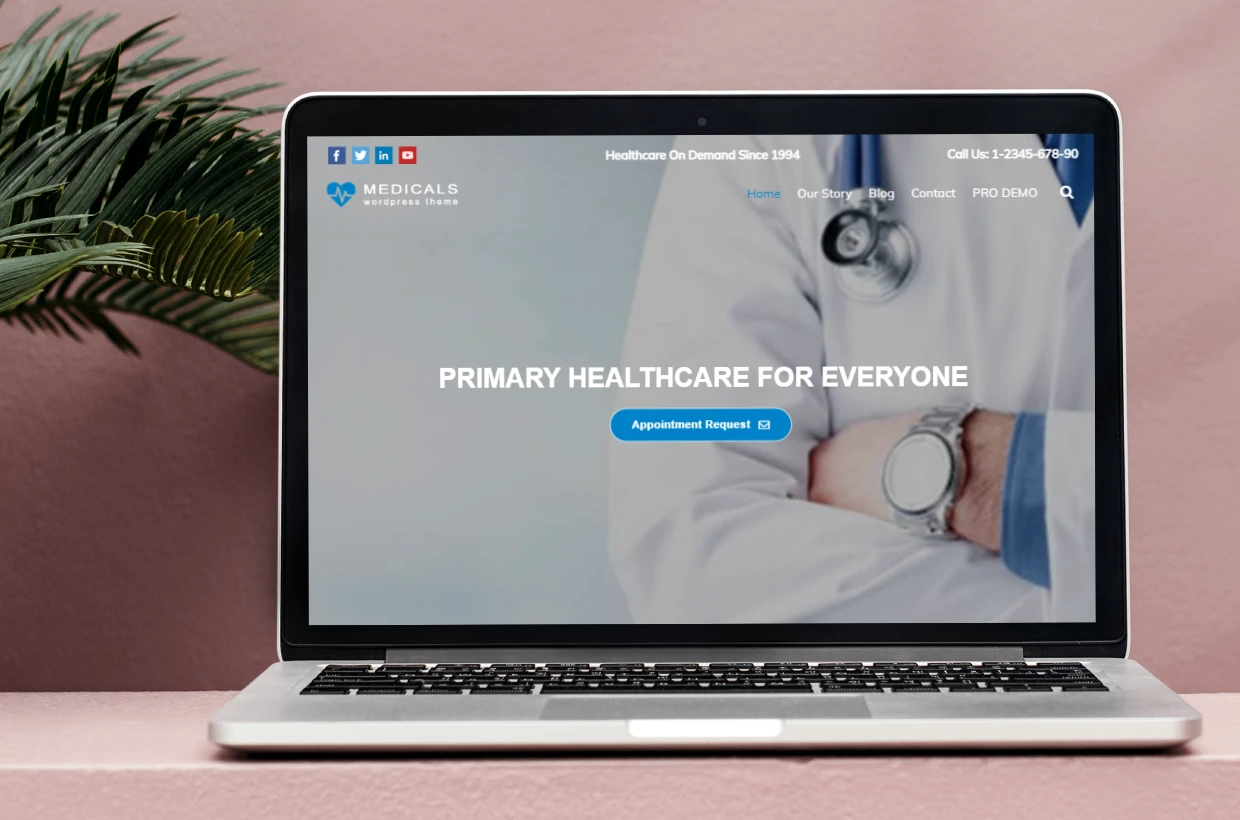 Free Healthcare WordPress Theme