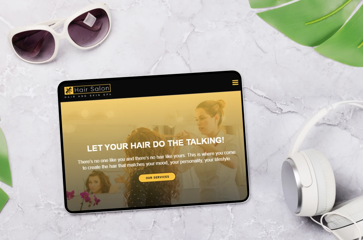 Free Beauty Shop WordPress Template