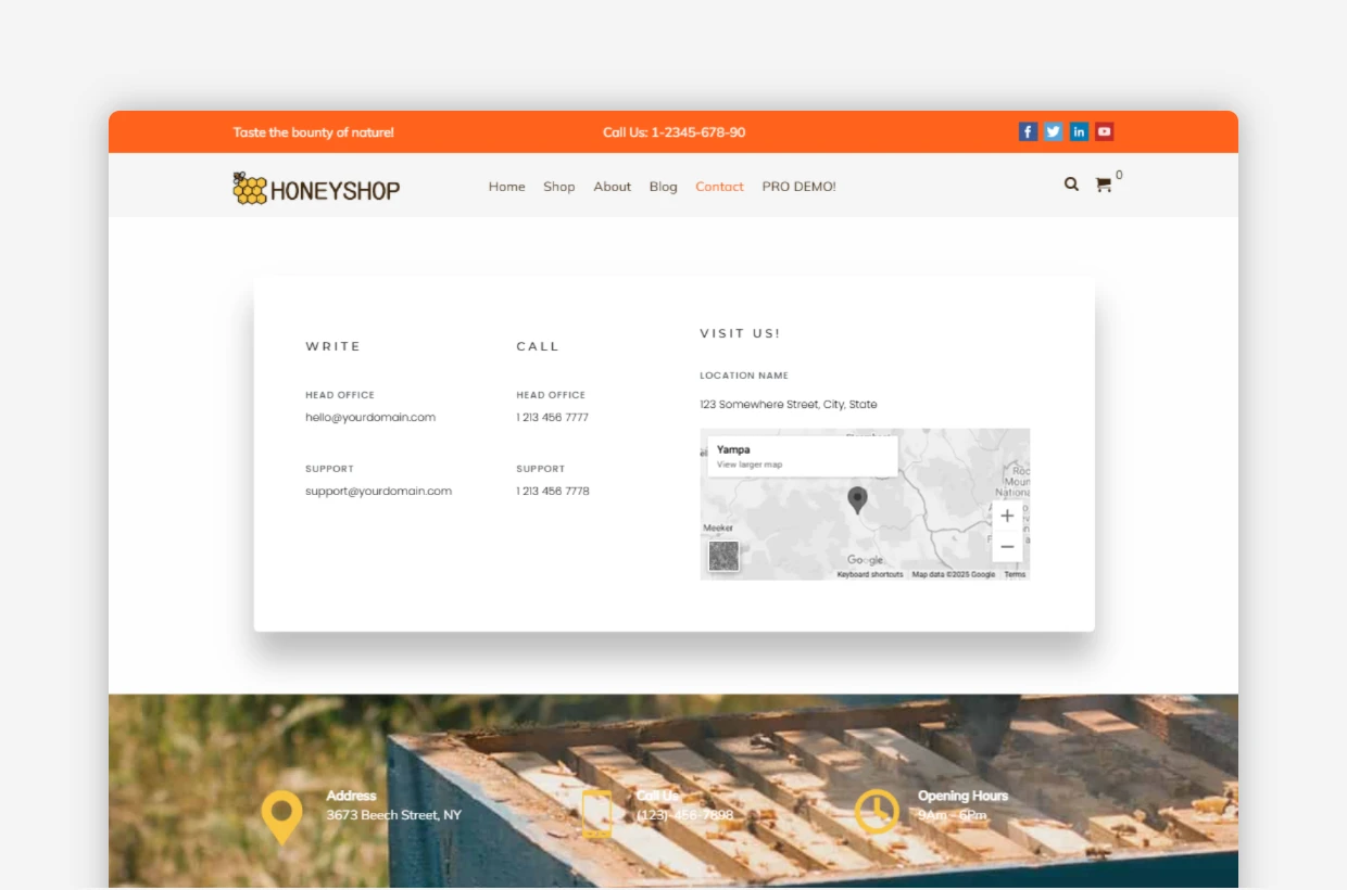 Free Healthy Food WP Theme