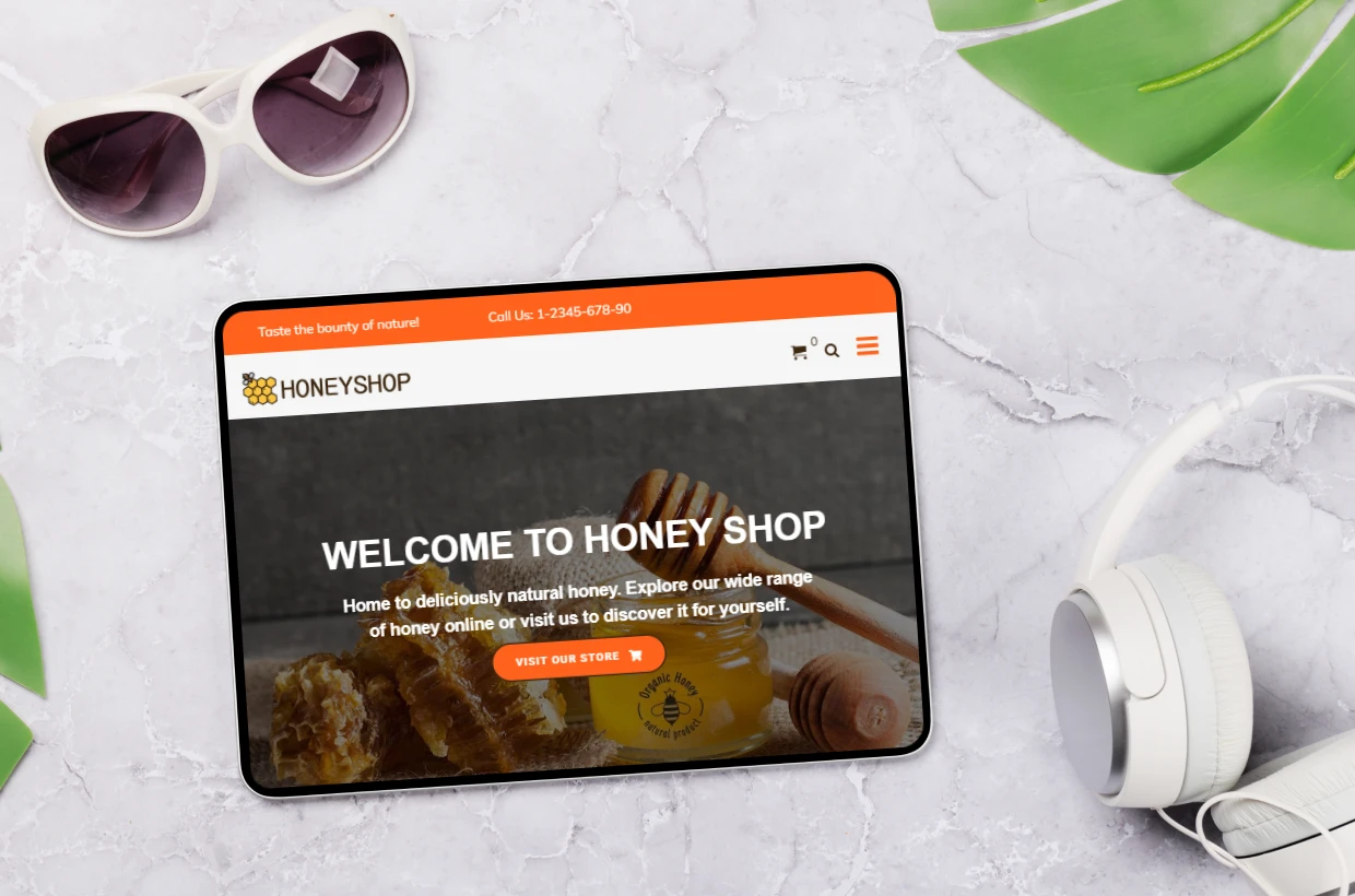 Free Honey WP Template
