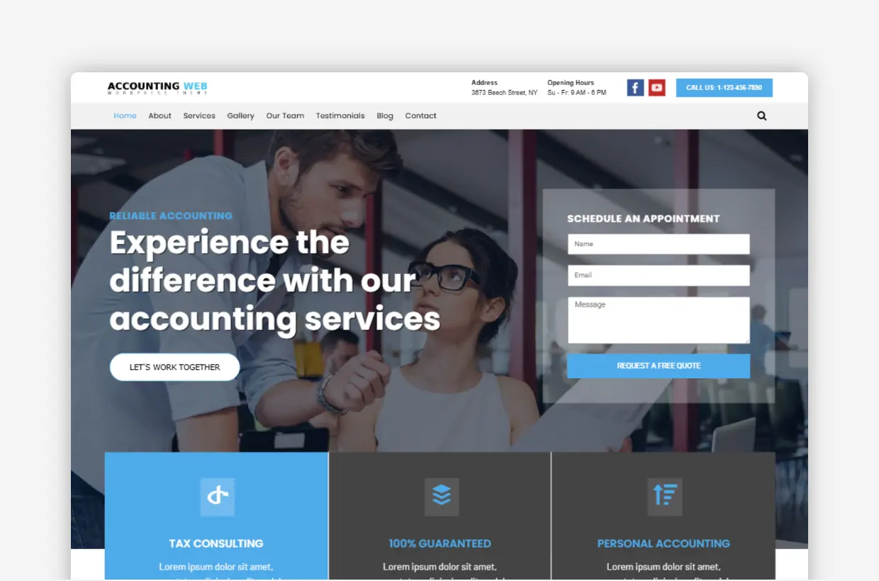 Accountant WordPress Theme – AccountingWeb
