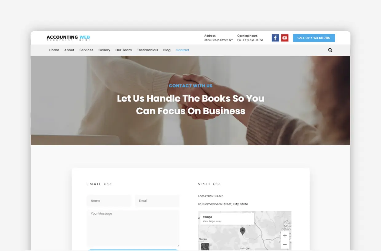 agency WP Template
