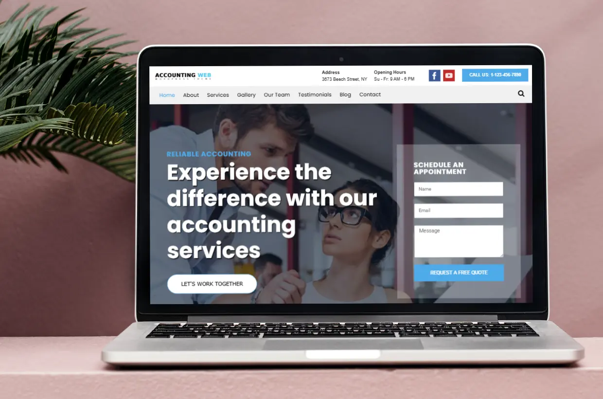 finance WordPress Theme