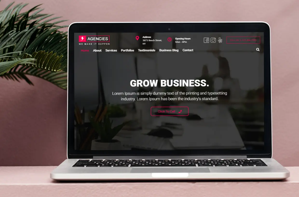 Premium corporate WP Template