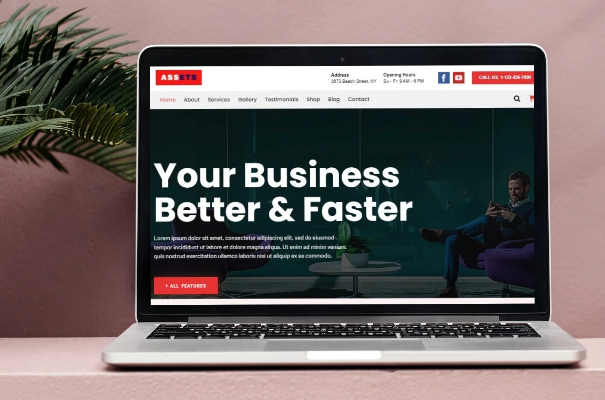 Broker WordPress Template
