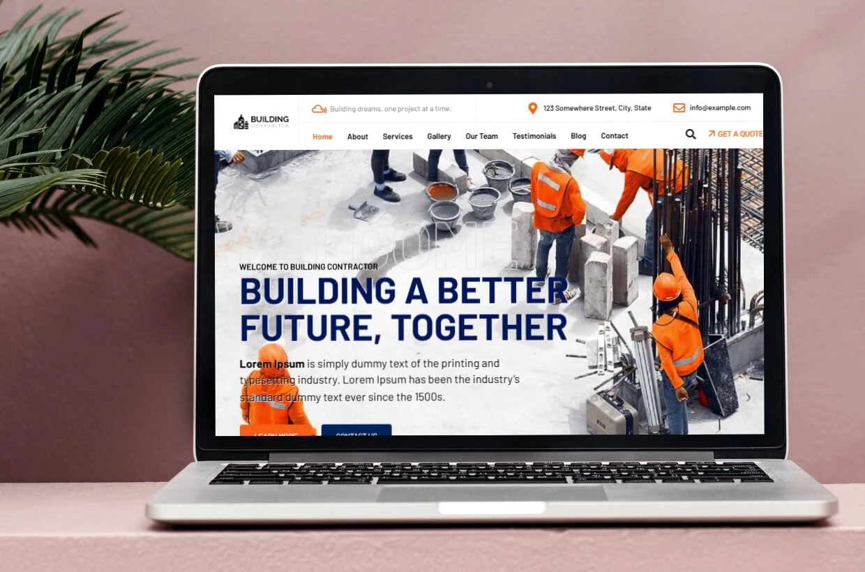 Maintenance WordPress Template
