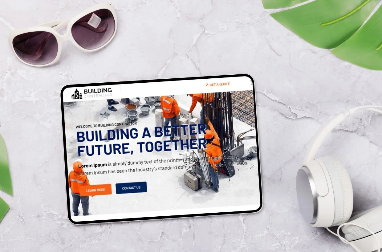 Maintenance WordPress Theme