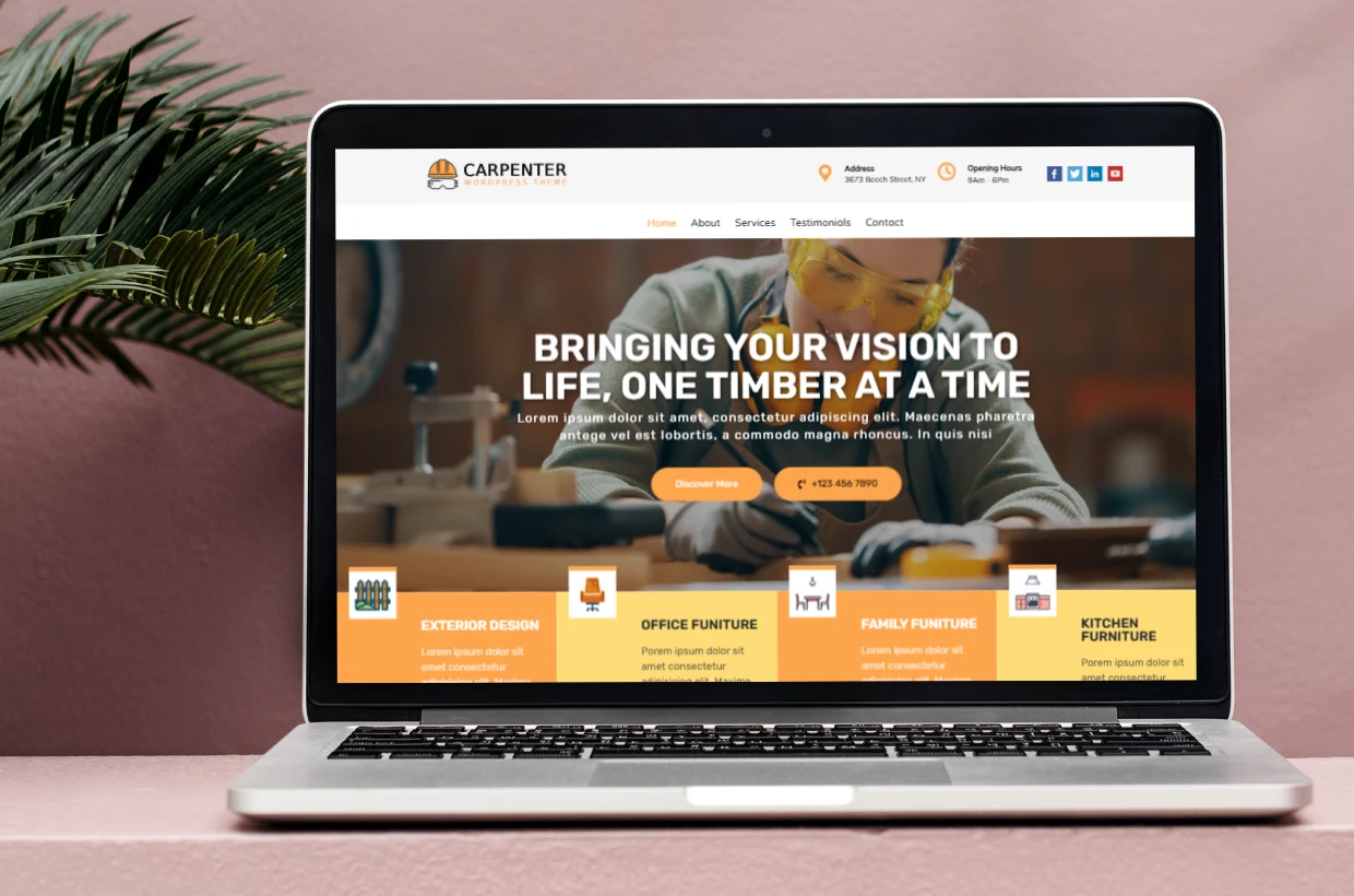 Mechanic WordPress Template