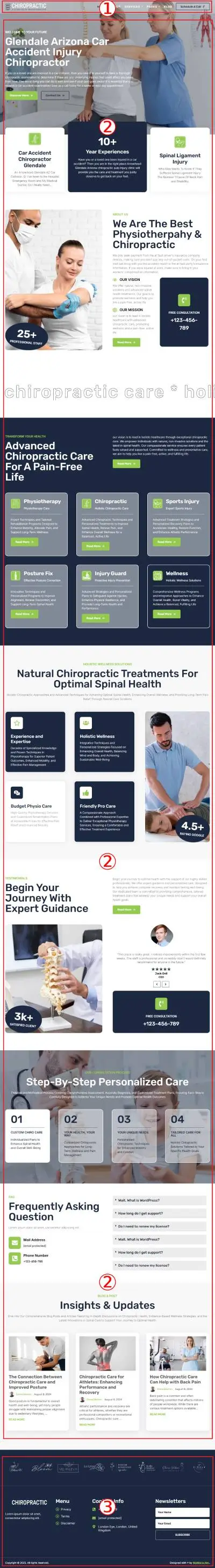 Chiropractic WordPress Theme Documentation