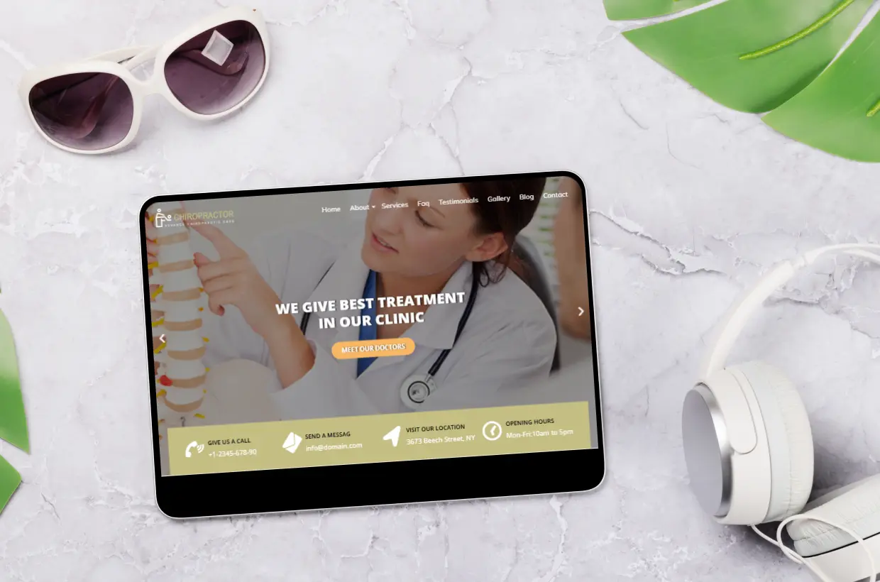 Physiotherapy WordPress Theme