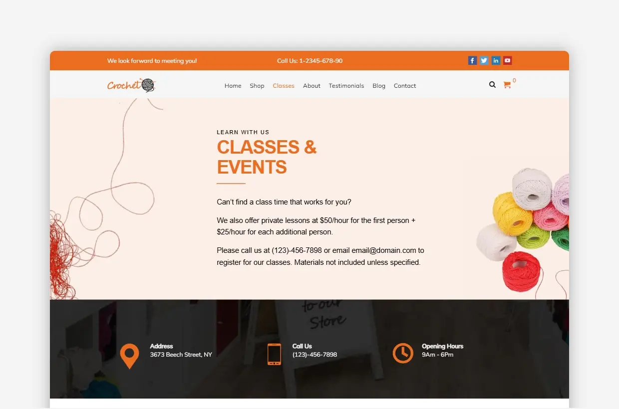 Online Store WP Theme