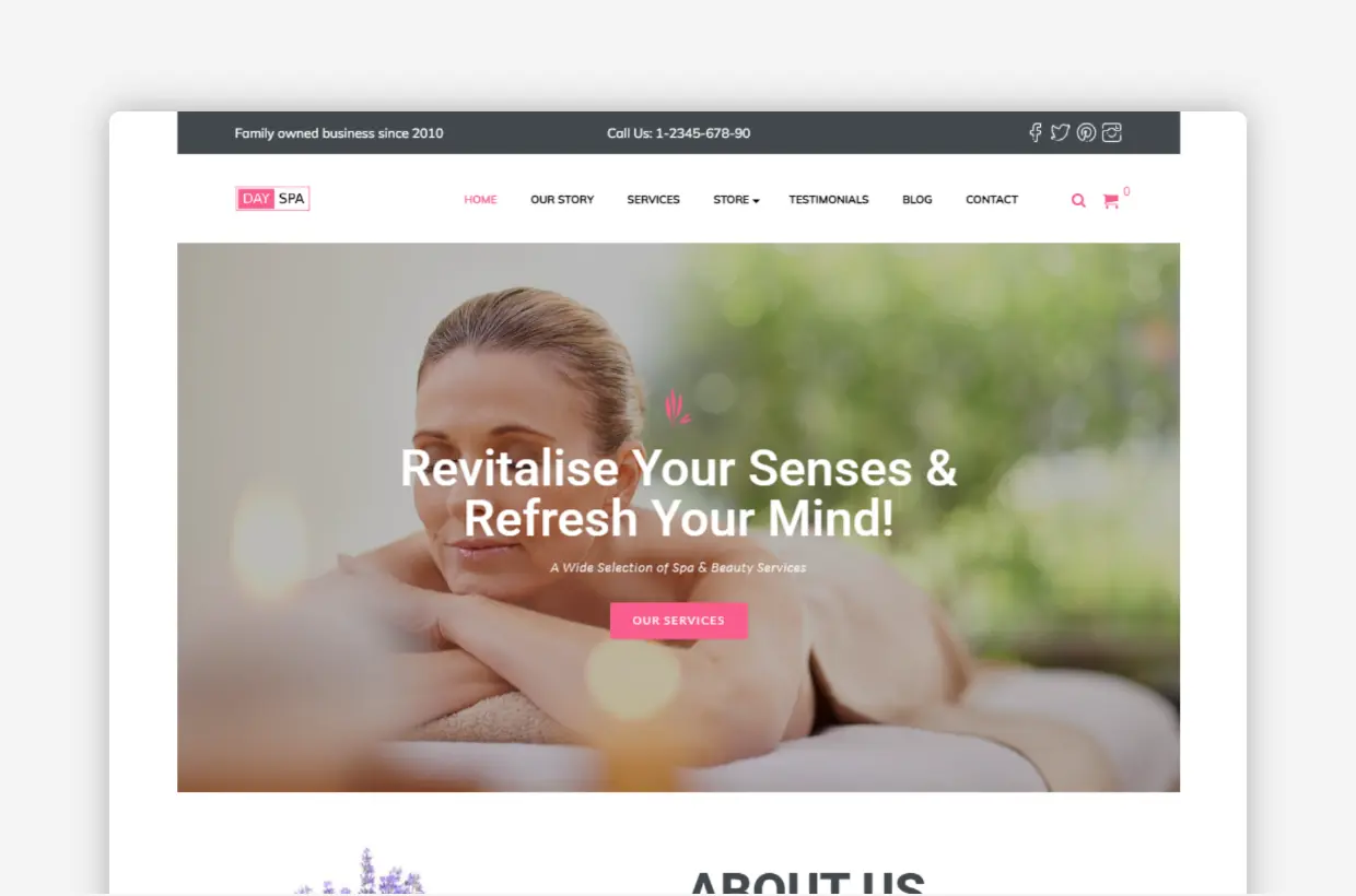 DaySpa - DaySpa WordPress Theme