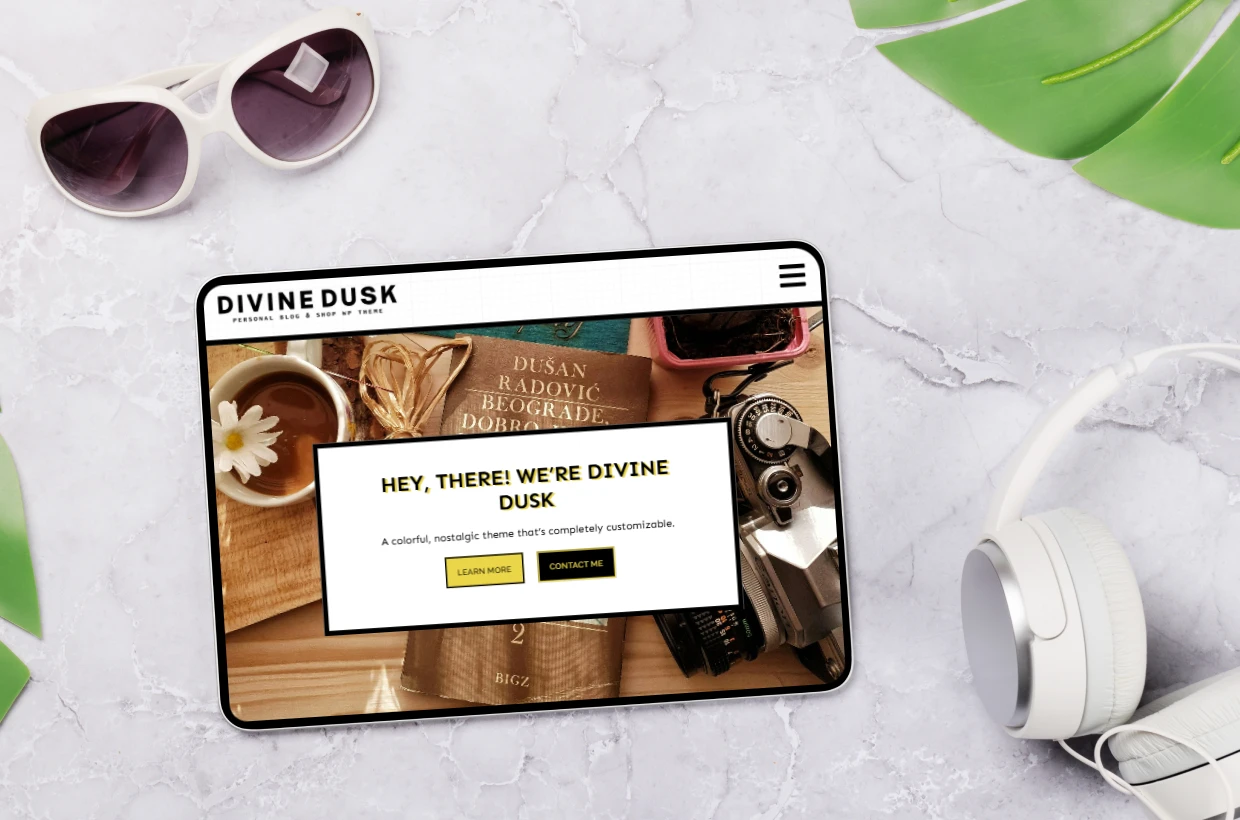 premium responsive wp template