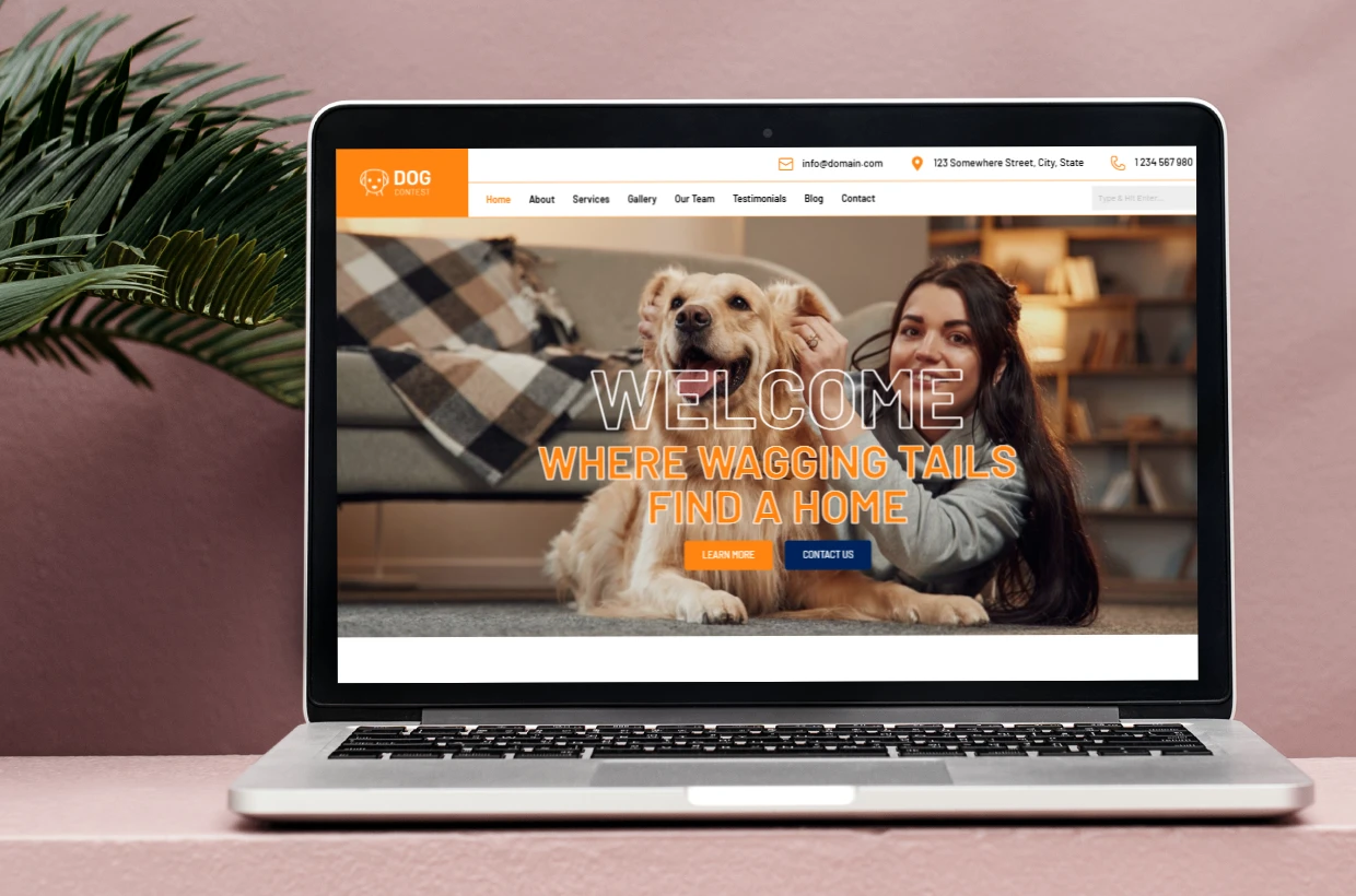 Pet Care WordPress Template