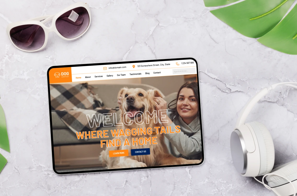 Pet Care WP Template