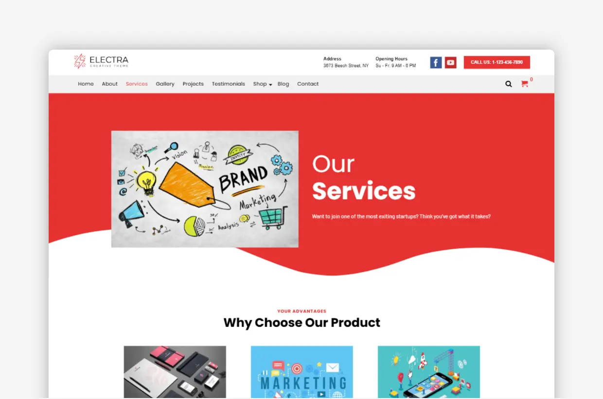 Modern WP Template
