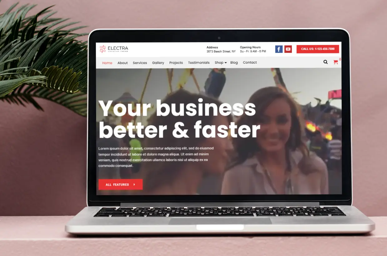 Creative WordPress Template