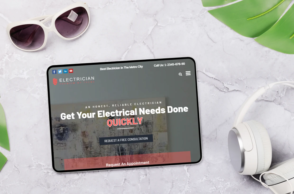 Electrician WP Template