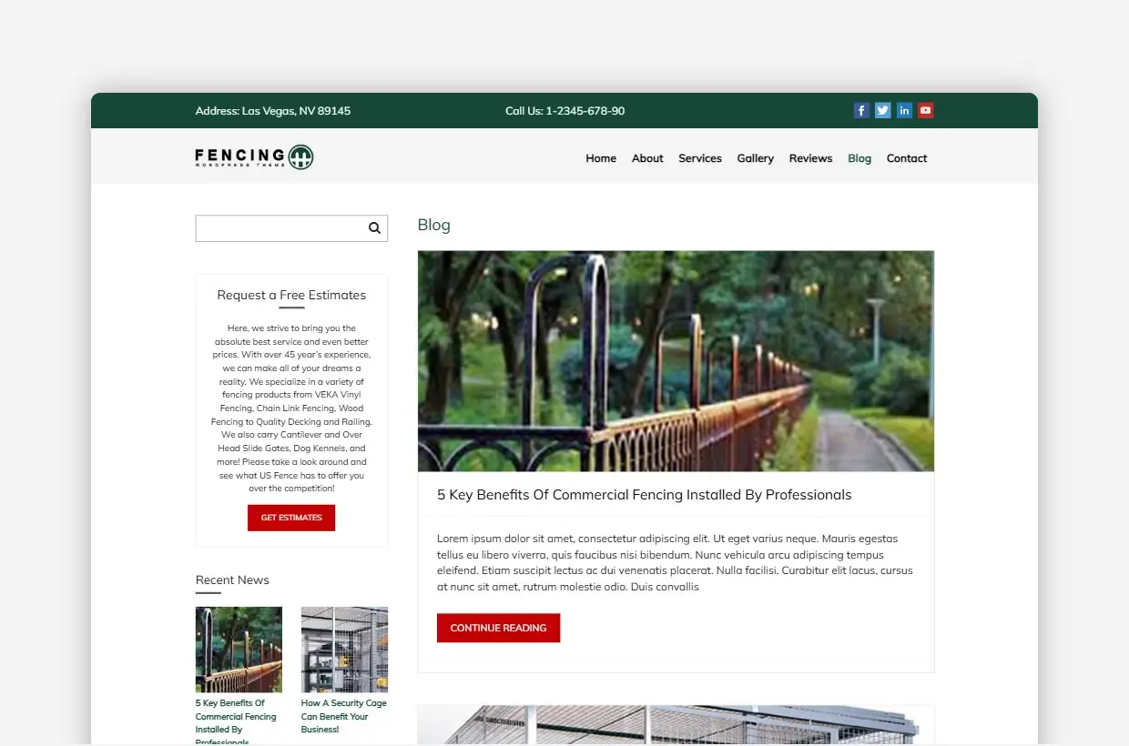 Carpenter WordPress Theme