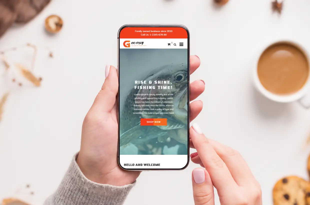 Fishing Club WP Template