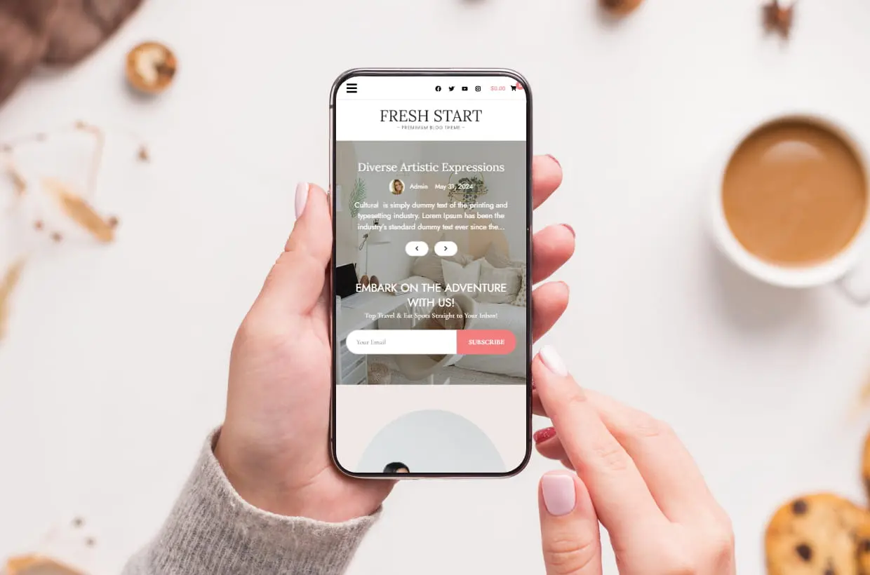 premium modern wp theme