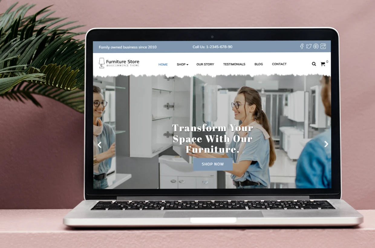 Furniture WordPress Template