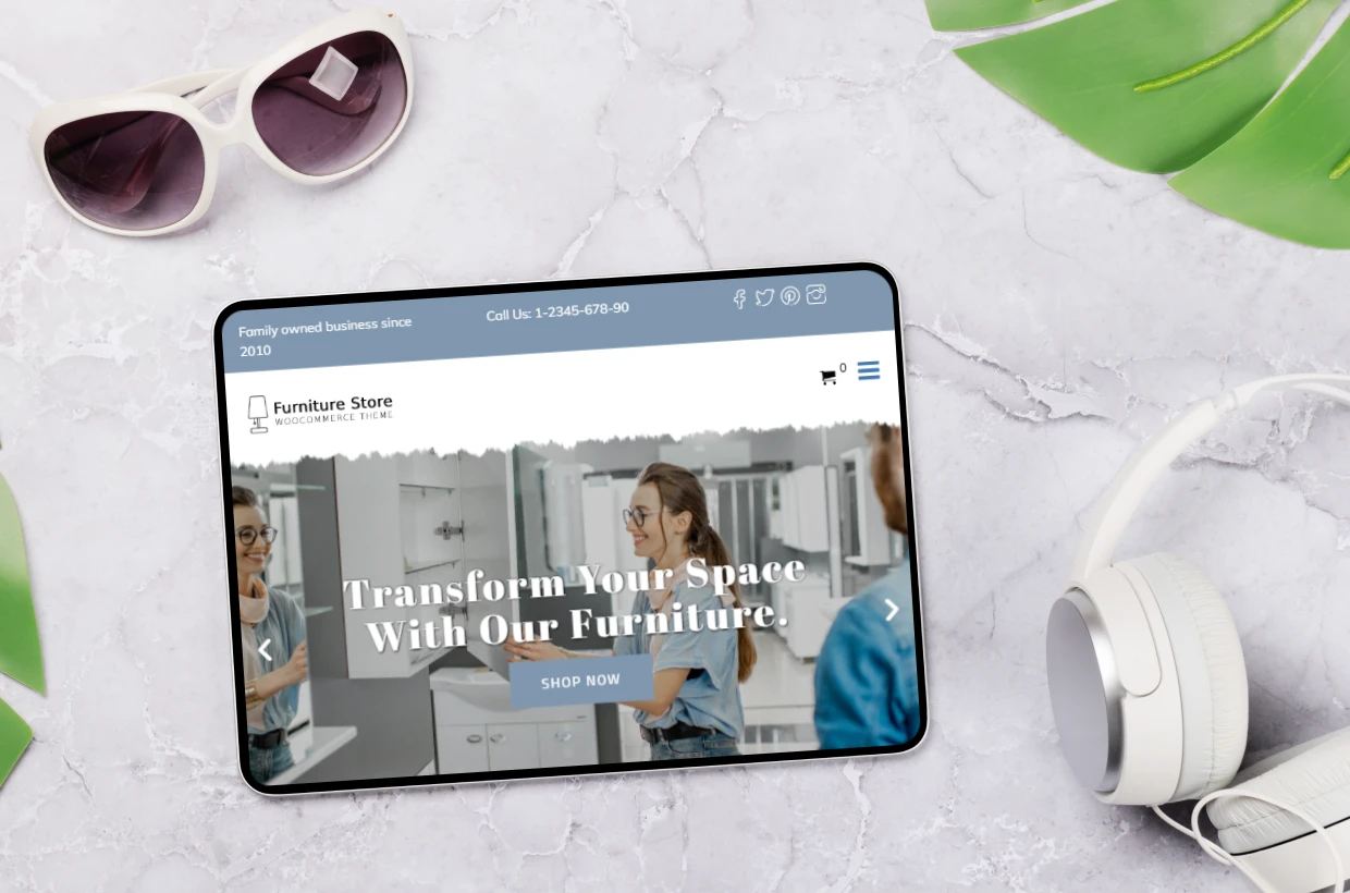Furniture WP Template