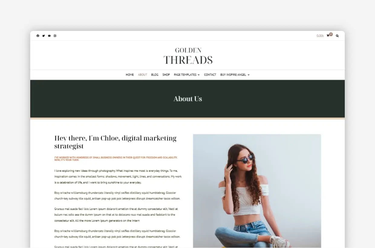 beauty WP Theme