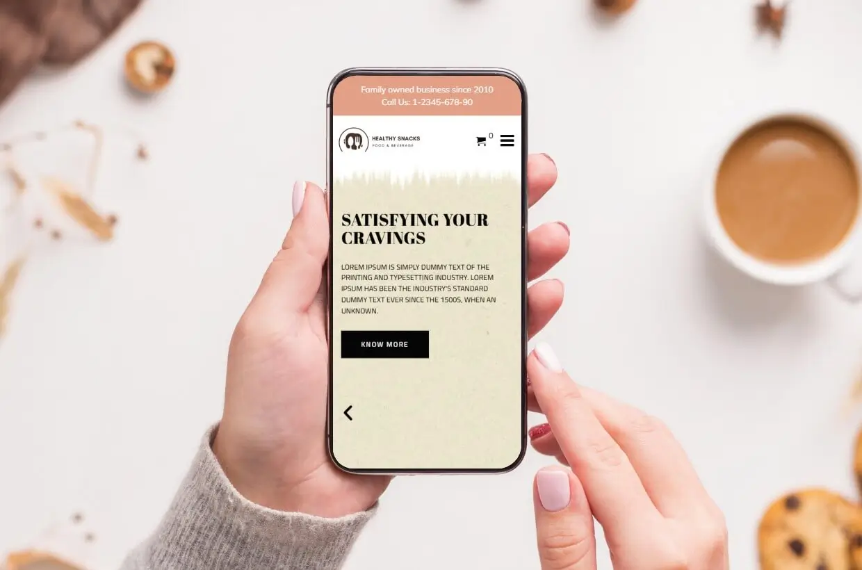 Bakery Shop WordPress Template