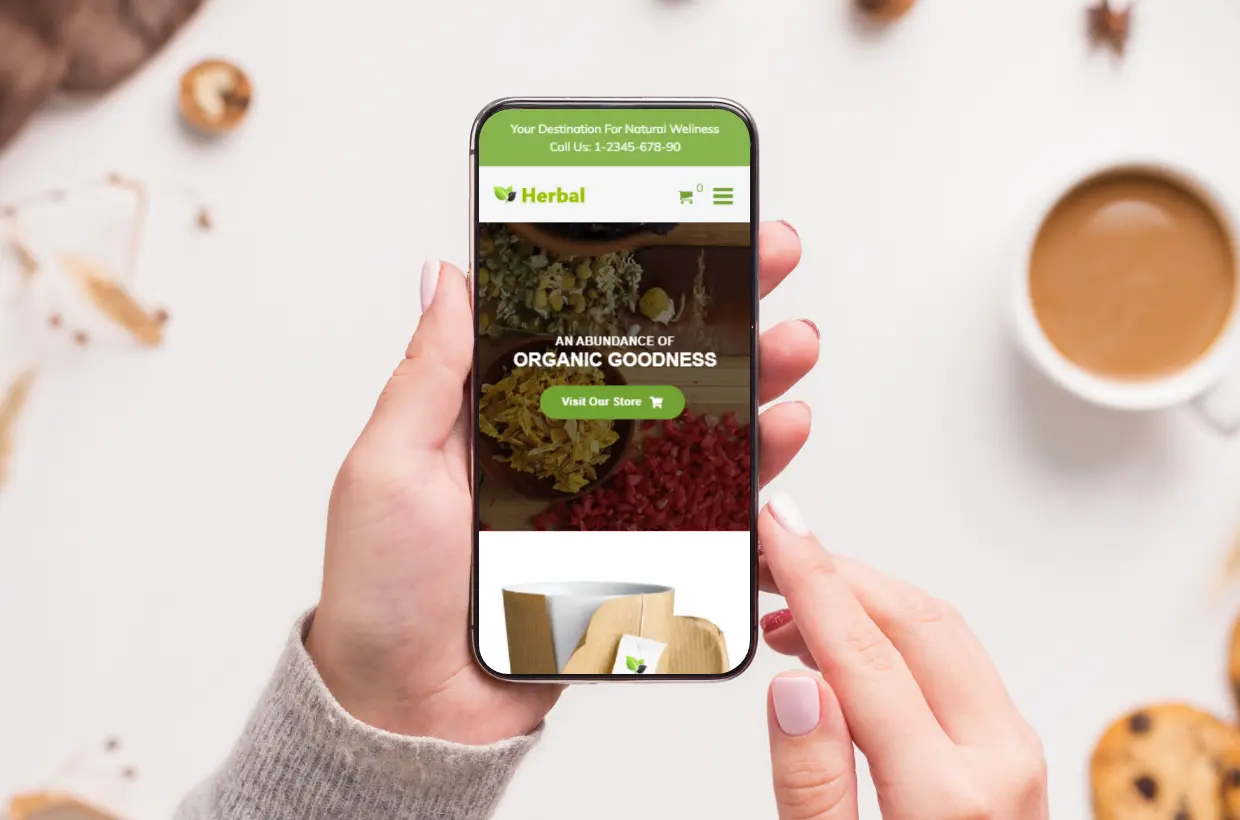 Herbs WP Template