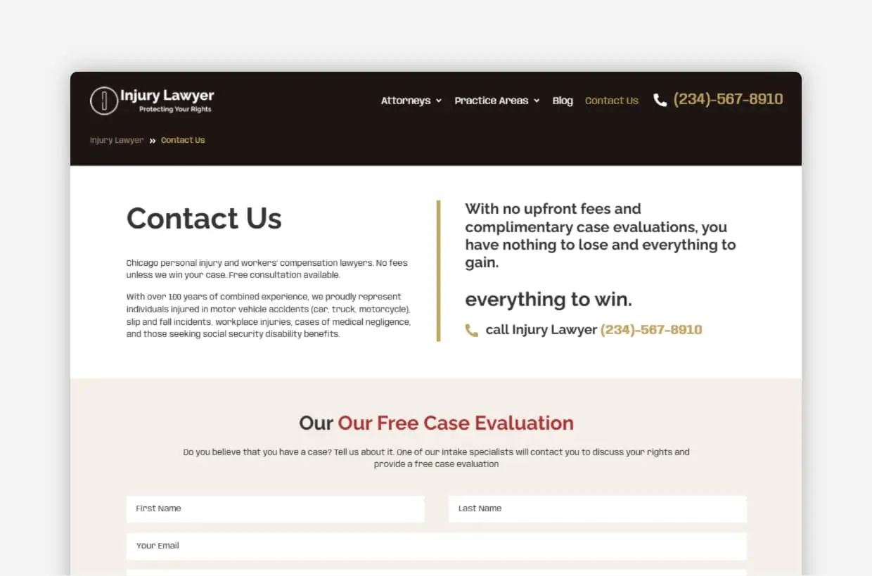 Law Firm WP Theme