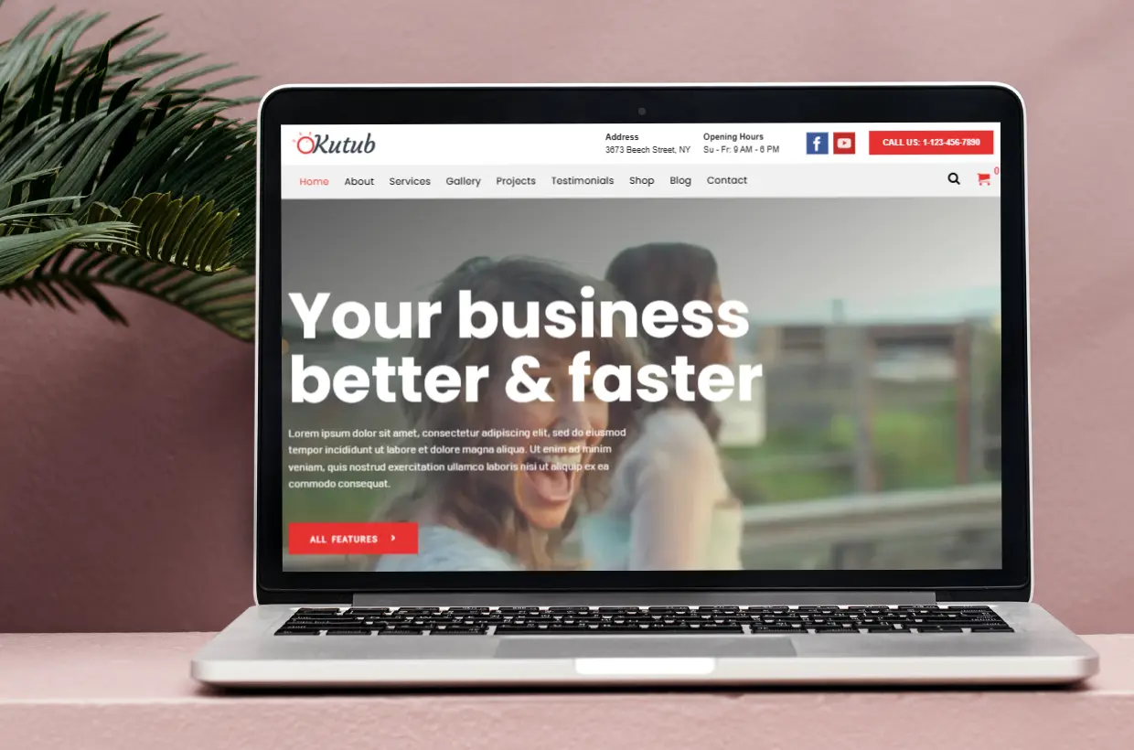 responsive custom layout wordpress template