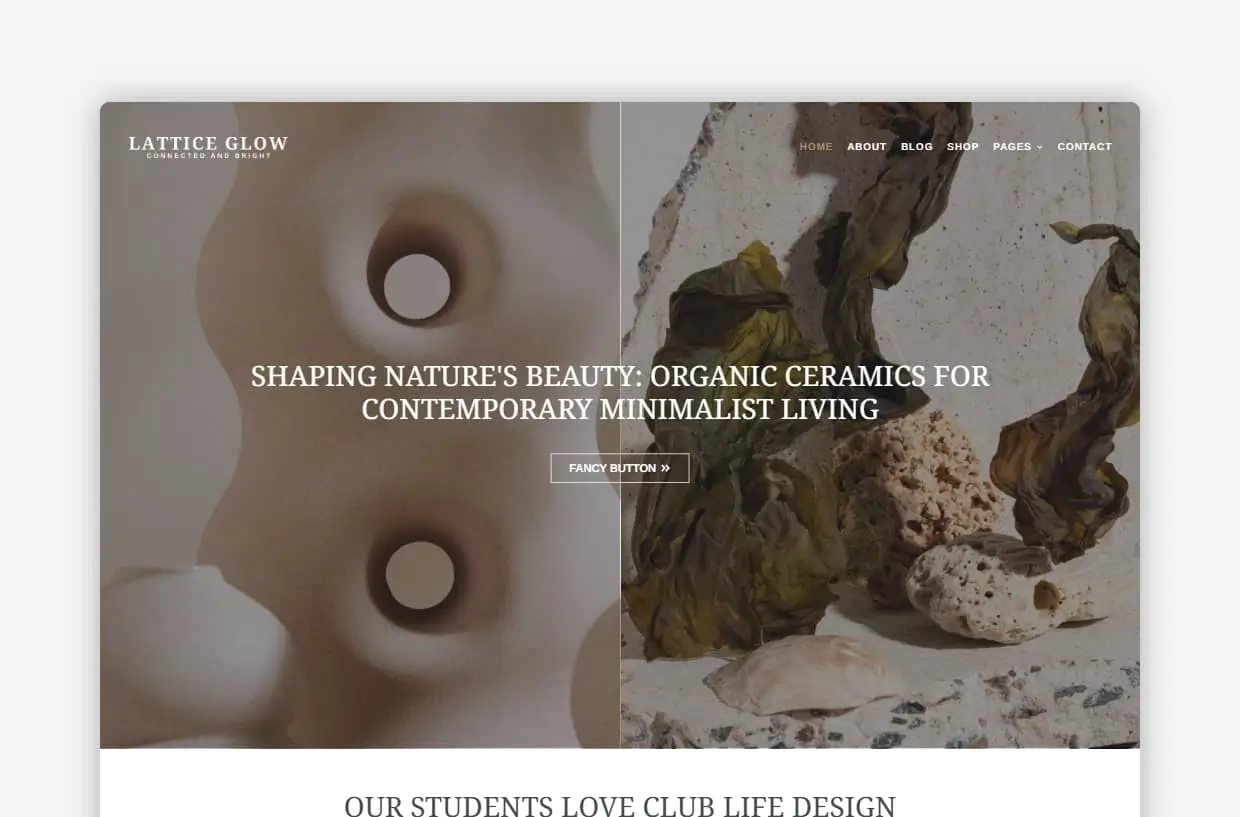 Lattice Glow – A Premium WordPress Blog Theme