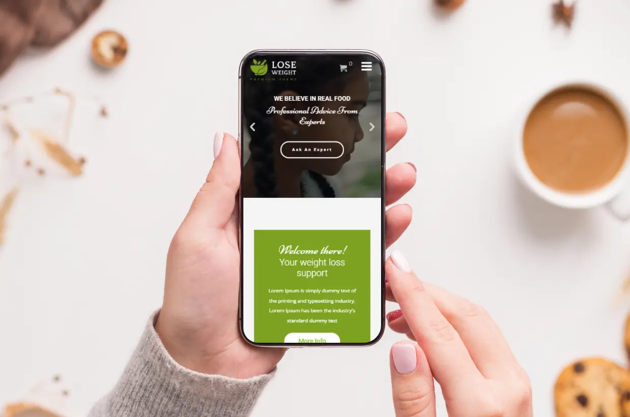 Personal Trainer WordPress Theme