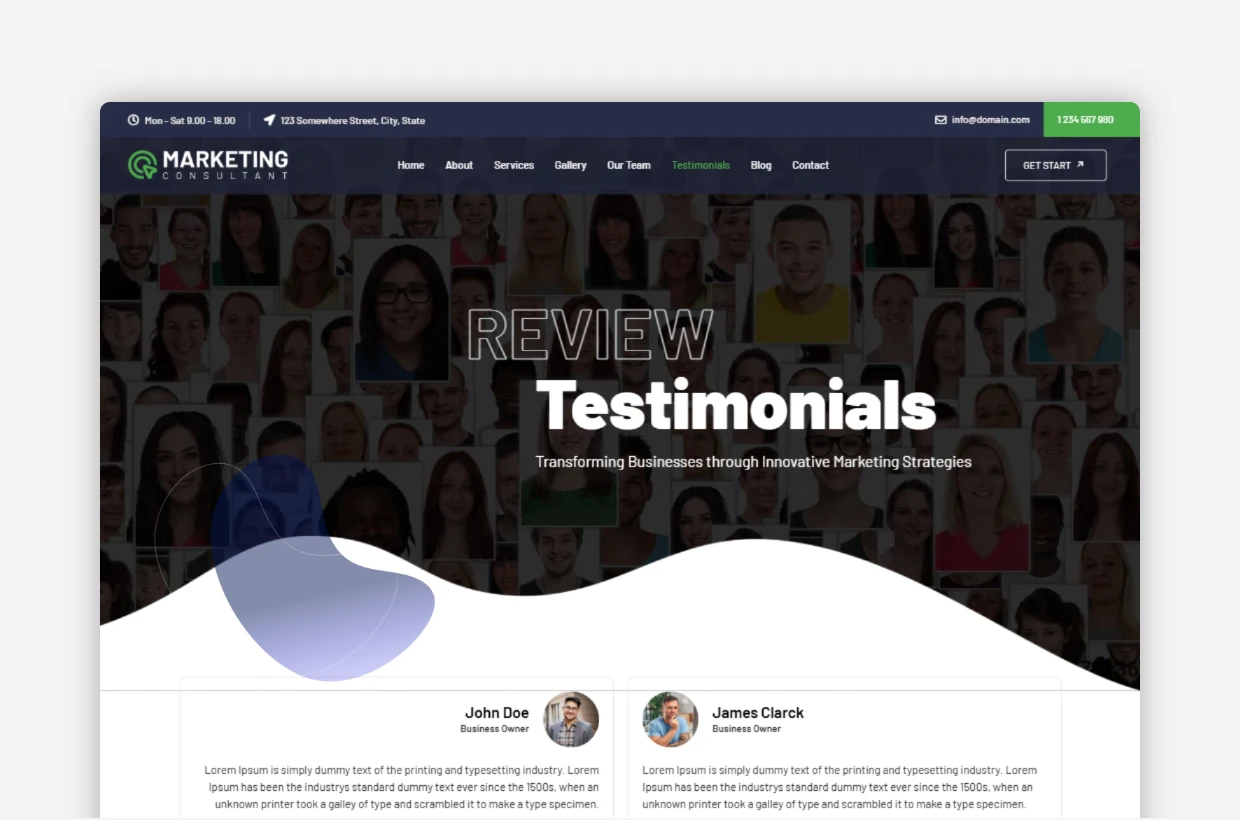 Consultant WP Theme