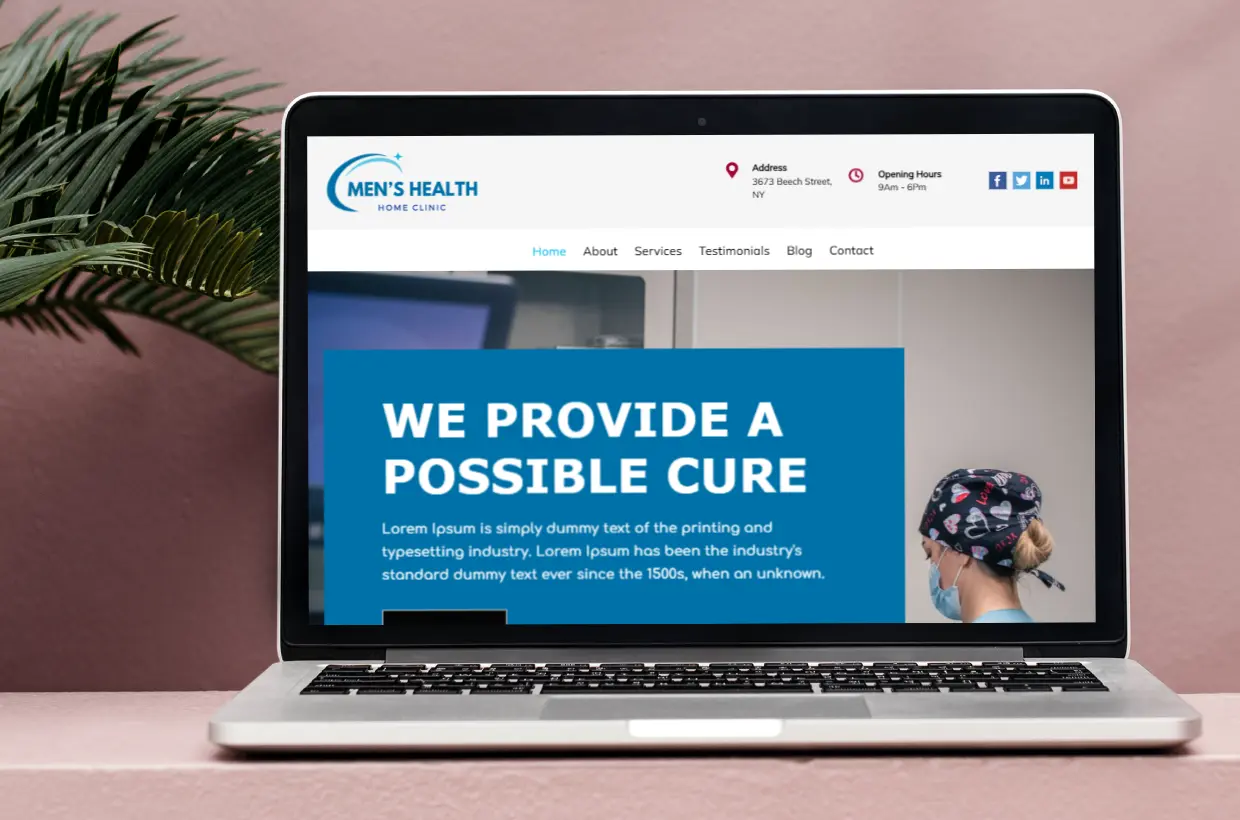 Healthcare WordPress Template