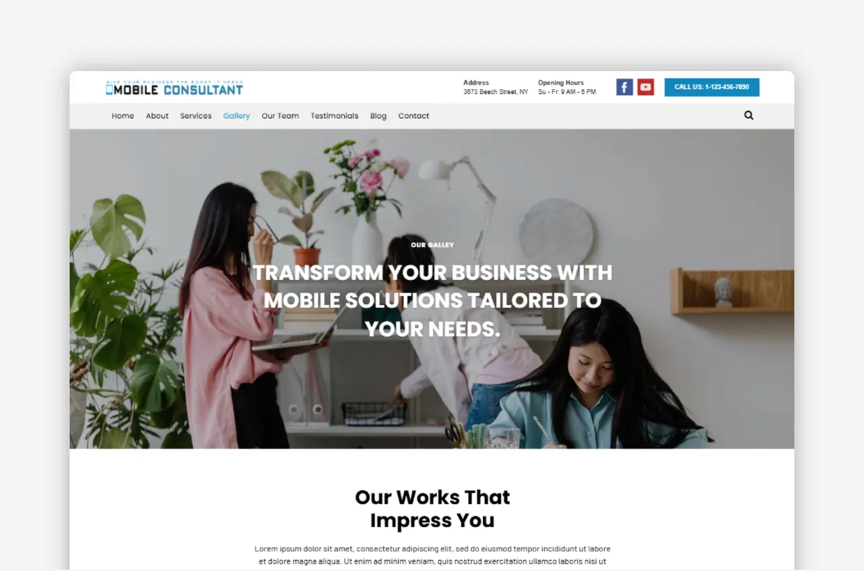 Agency WP Template