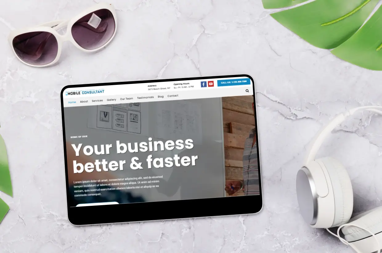 Consultant WP Template