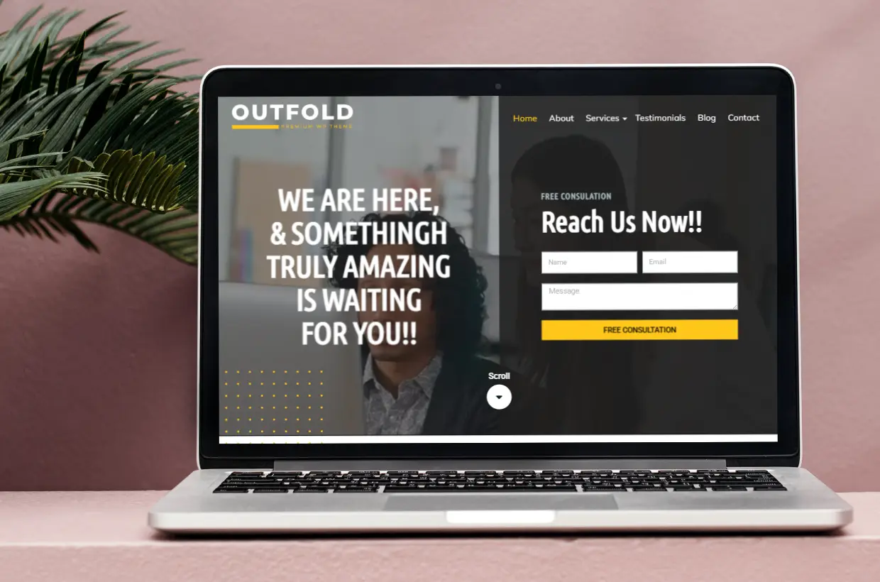 Company WordPress Template