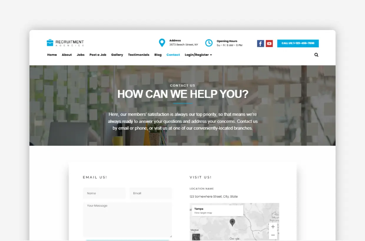 Agencies WP Template