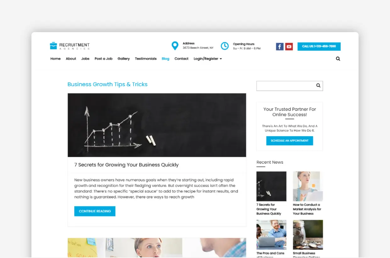 Agencies WordPress Theme