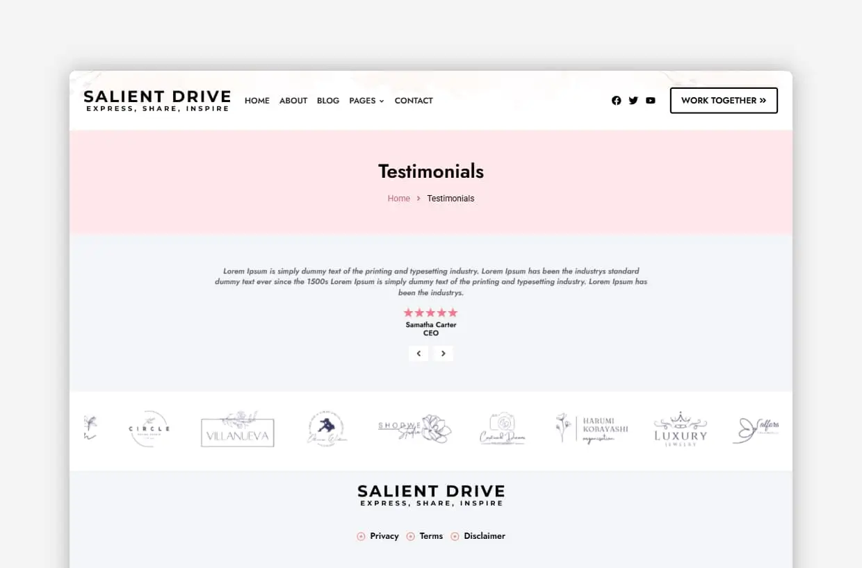 High Performance WordPress Theme