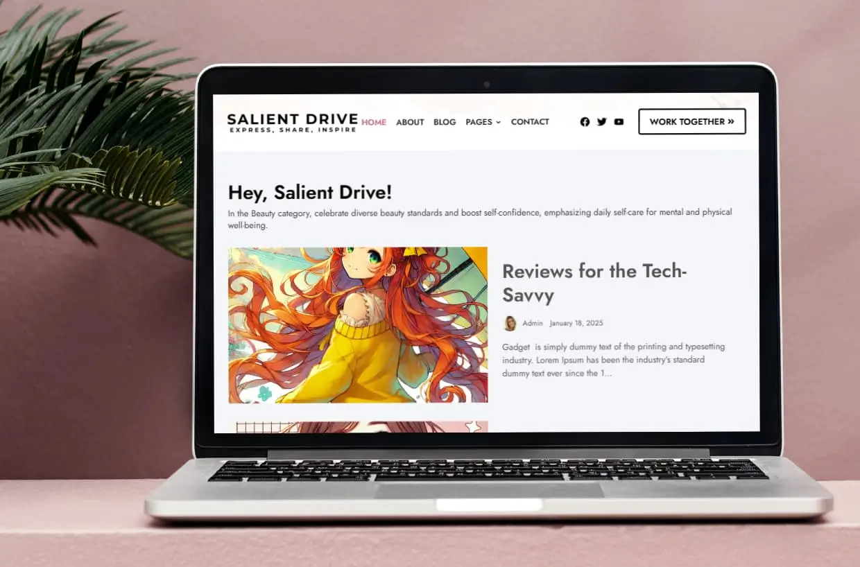 SEO Friendly WP Template