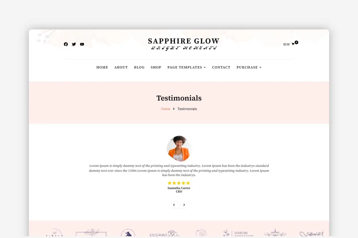 Trendy Fashion WordPress Theme