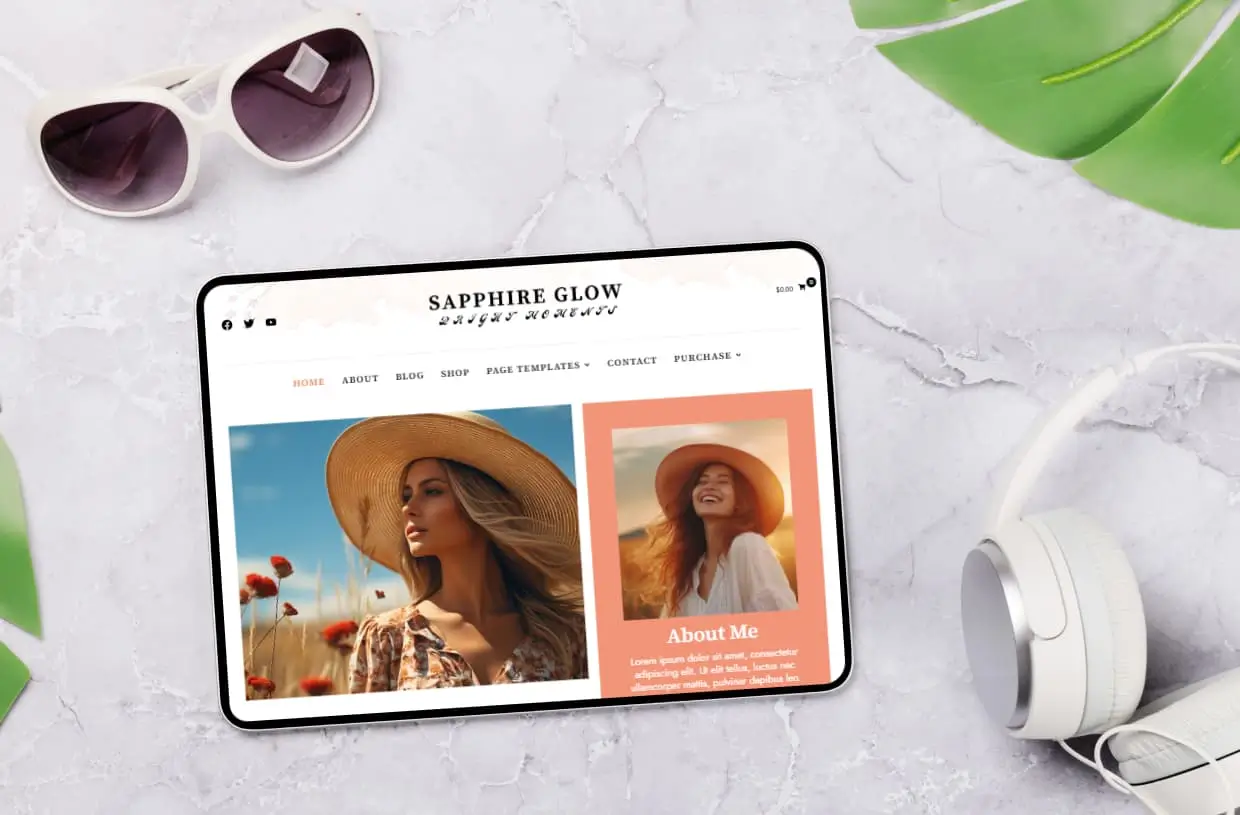 Fashion WP Template