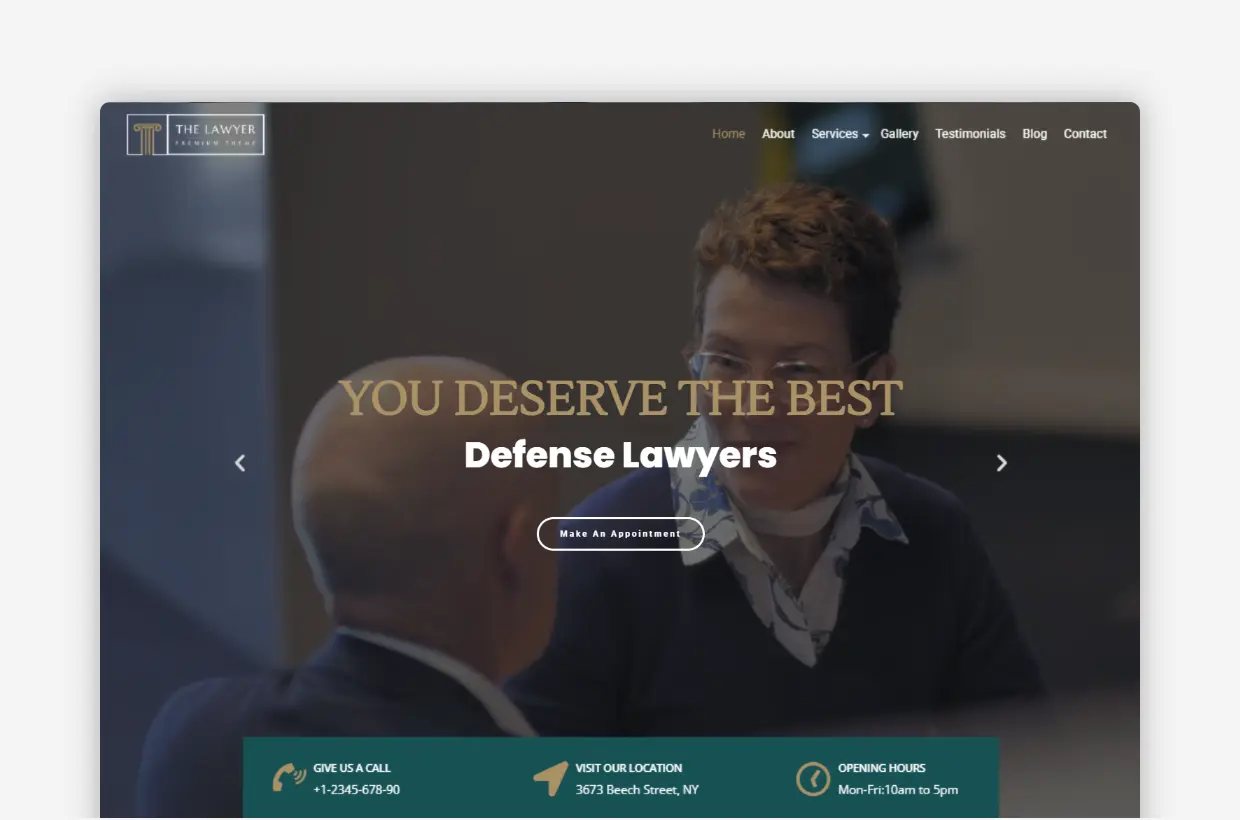 Lawyer WordPress Theme: Best WordPress Theme for Lawyers